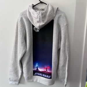 New handmade Star Wars Gray Hoodie with Graphic